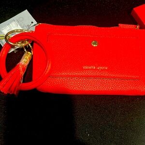 Nanette lepore vegan leather corina bracelet TZ wristlet/organizer nwt